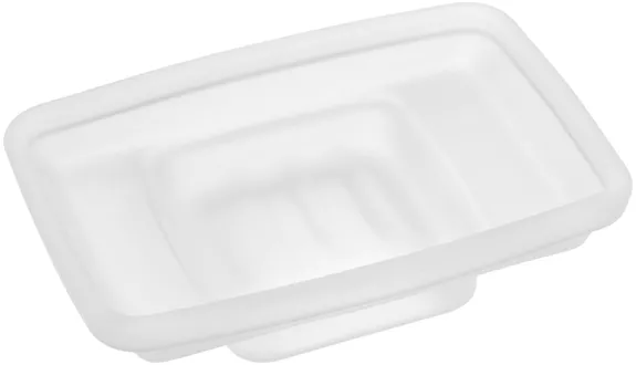 Ersatz Seifenschale Quinto frosted