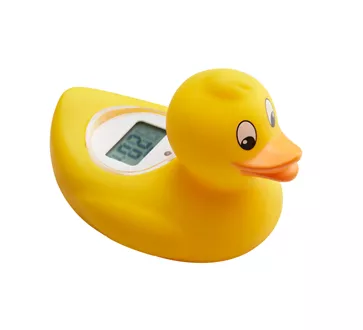 Thermometer for bath duck
