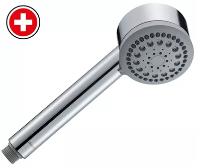 Shower handle Baronessa chrome -adjustable ring white