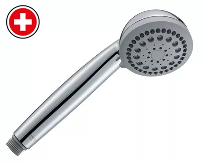 Shower handle Duchessa chrome -adjustable ring white