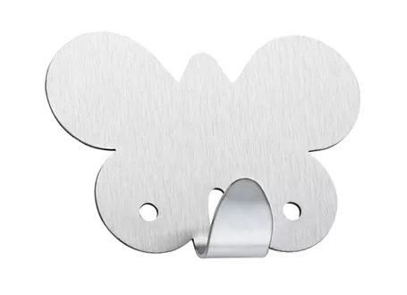 Hook Butterfly inox mat