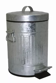Treteimer Oxi galvanisiert