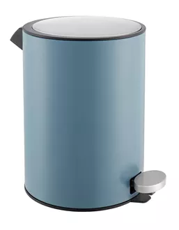 Treteimer Elegance blau matt Slow Down