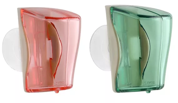 Zahnbürstenhalter Basic aqua & rose